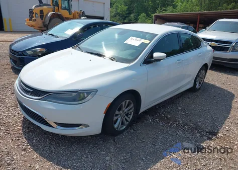 2016 Chrysler 200 Limited z USA, uszkodzony, nr VIN 1C3CCCAB3GN131981